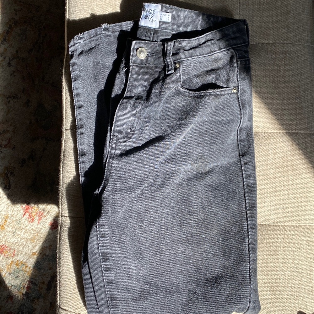 Princess polly denim black jeans